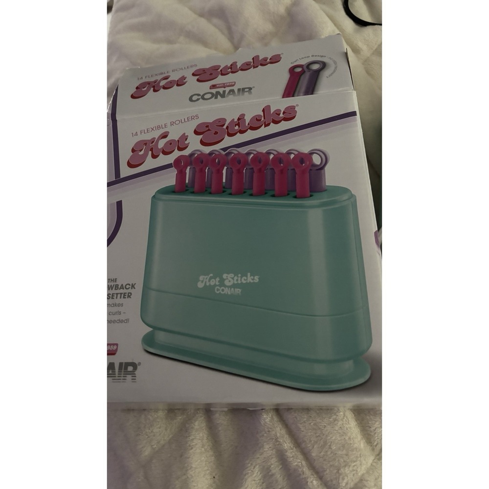 Conair Silicone Hot Rollers Curls 90s New  - Hair Curlers Y2K Retro MTV